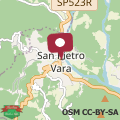 Map Cozy Apartment In San Pietro Vara -Sp-