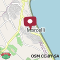 Map 188 - Nuovo appartamento trilocale in centro a Marcelli, a 350 mt dal mare - SPIAGGIA INCLUSA NEL PREZZO