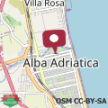 Mappa Pet Friendly Apartment In Alba Adriatica