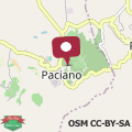 Map Beautiful Apartment In Paciano With Wifi