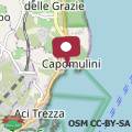 Map Charming apartment in Capo Mulini with sea view 50 m²