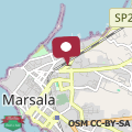 Map Comfortable apartment in Marsala with balcony and parking