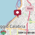 Carte Cozy apartment in Reggio Calabria 55m² with terrace