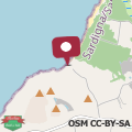 Map Comfortable house with sea view in Gonnesa