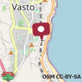 Map Charming House in Vasto with Sea View