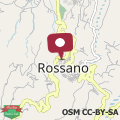 Map Charming house in Rossano with sea view