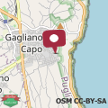 Map Charming Villa in Gagliano del Capo with Private Pool