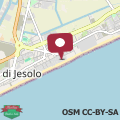 Map 2 bedrooms Villa with sea view terrace in Jesolo
