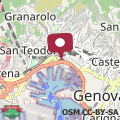 Mapa 2 Camere da letto a Genova Principe