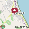 Mappa 230 - Appartamento al piano terra a Marcelli con GIARDINO e ARIA CONDIZIONATA