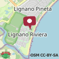 Map 3 Bedroom Awesome Apartment In Lignano Sabbiadoro