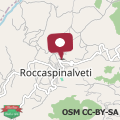 Mapa Cozy Apartment In Roccaspinalveti With Wifi