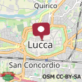 Map 3 bedrooms flat in central Lucca with air conditioning
