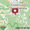 Map Cozy House in Castelnuovo di Garfagnana + Large Garden