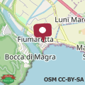 Map 3 MINUTI A PIEDI DAL MARE parking & wifi included FIUMARETTA ,