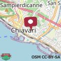 Map 301B - Chiiavari al Mare, Centro Storico e a 10 Minuti a piedi dalle Spiagge