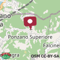 Map Nice Home In Ponzano Superiore With Wifi