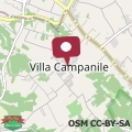 Map Spacious Apartment in Villa Campanile with Private Pool