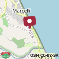 Mappa 498 - Appartamento bilocale completamente ristrutturato al primo piano a Marcelli con doppio terrazzo vicino al mare climatizzato - SPIAGGIA inclusa nel prezzo