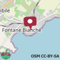 Map Elegant House in Fontane Bianche