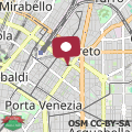 Map 5' from Metro Lima to Piazza Duomo