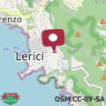Mappa 5 Terre - Lerici - La Caletta