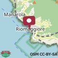 Mappa 5Terre Escape! Riomaggiore Central Flat