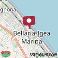 Mapa 67 Bellaria Bilocale vicino al mare