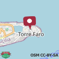 Mappa A 2 passi dal mare Torre Faro LA PUNTA SeaHouse