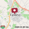 Map A casa a Fasano