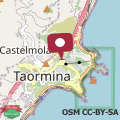 Mapa A casa di Nino Taormina centro