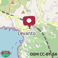 Map Trilocale vicino alla stazione, Levanto