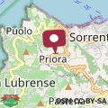 Map A Sorrento B&B,relaxing location with Seaview