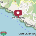 Map A Vernazza La Conchiglia Doro