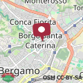 Mappa Accademia Appartament Bergamo