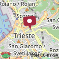 Mapa Accommodation Trieste Terrazza Polonio