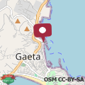 Mapa Acquazzurra Gaeta