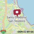 Mapa Adoro San Teodoro - rooms