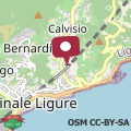 Map Agata Finale Ligure