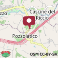 Mapa Agriturismo Borgo dei Ricci