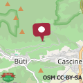 Map Agriturismo Cima alla Serra, Pisa