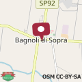 Mappa Agriturismo Dominio di Bagnoli