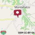 Mapa Agriturismo La Rosa Montefalco