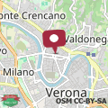 Map Ai Giardini Rooms -vicino Ospedale Borgo Trento e centro storico