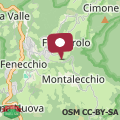 Map Ai piedi del Monte Cimone