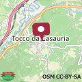 Map Ai piedi del Morrone