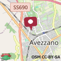 Mappa Ai piedi del Velino B&B