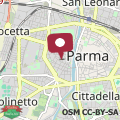 Mapa Al Borgo di Cristina&Stefano Oltretorrente Parma Universita', Ospedale Maggiore