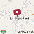 Map Al castello San Piero Patti