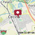 Mappa AL CIVICO 31 apartment in the center of Cecina
